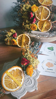 Lavender, Mint, Orange Spring Smudge Stick Sage