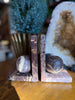 Marble Sphere Bookends