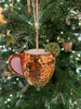 Moscow Mule Glass Ornament