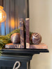 Marble Sphere Bookends
